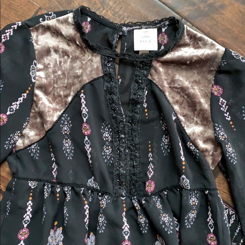 Knox Rose Long sleeve sheer shirt - Picture 3 of 7